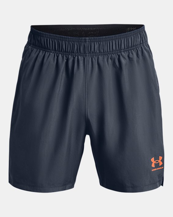 Men's UA Accelerate Shorts, Gray, pdpMainDesktop image number 4
